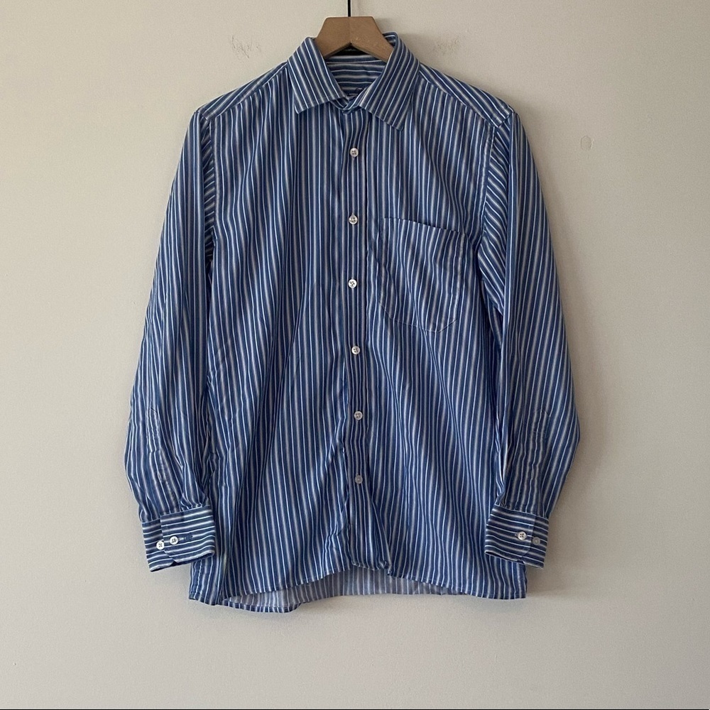 Louis Philippe stripes cotton shirt. Size 40‎